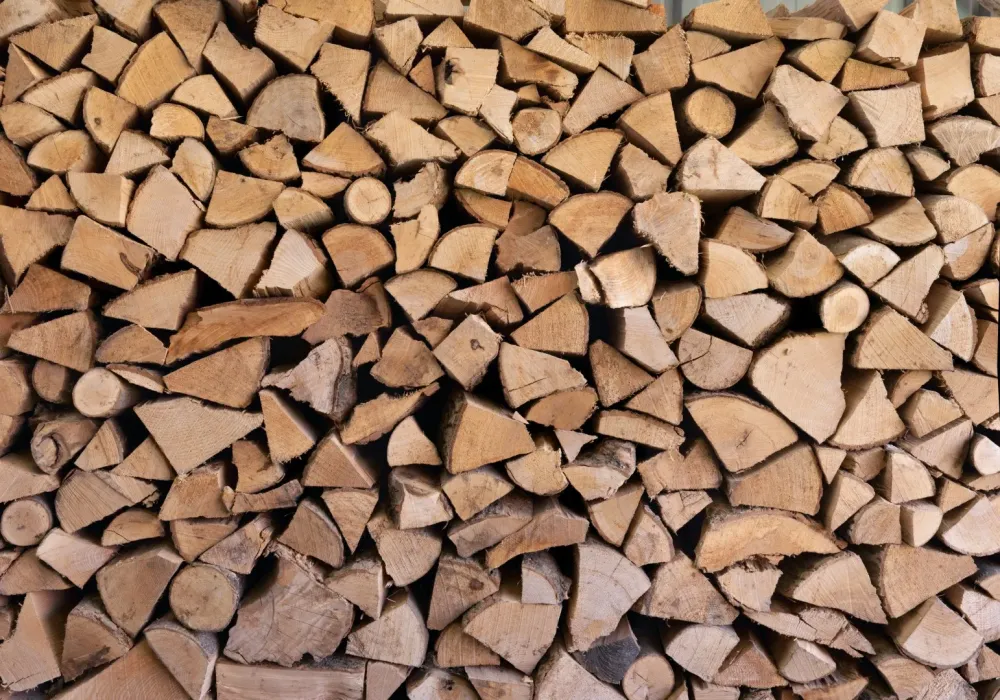 Exploitation de forêt près de Sibiville